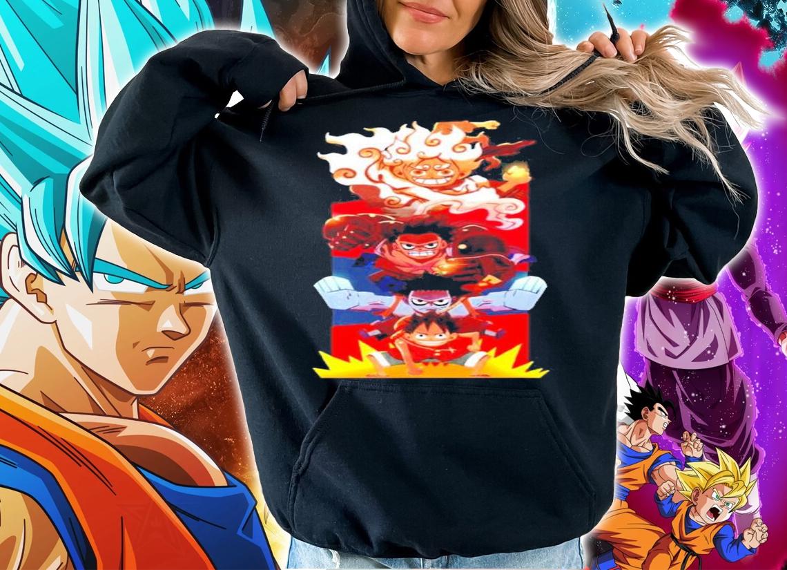 One Piece Luffy Nika Joyboy Shirt t-shirt hoodie