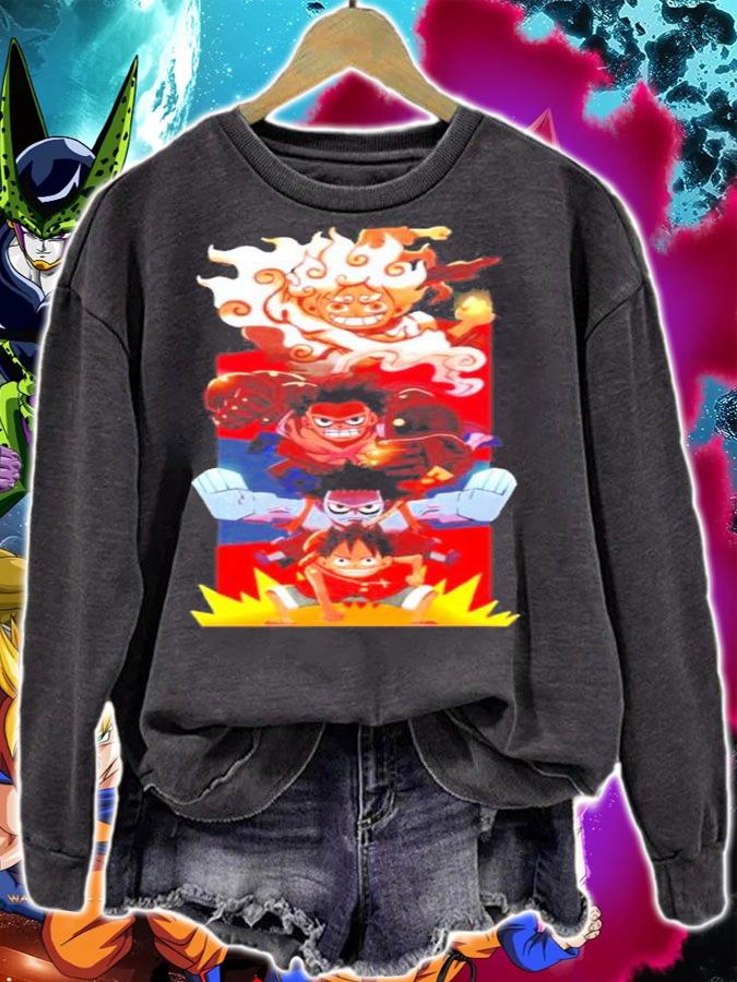 One Piece Luffy Nika Joyboy Shirt t-shirt sweatshirt