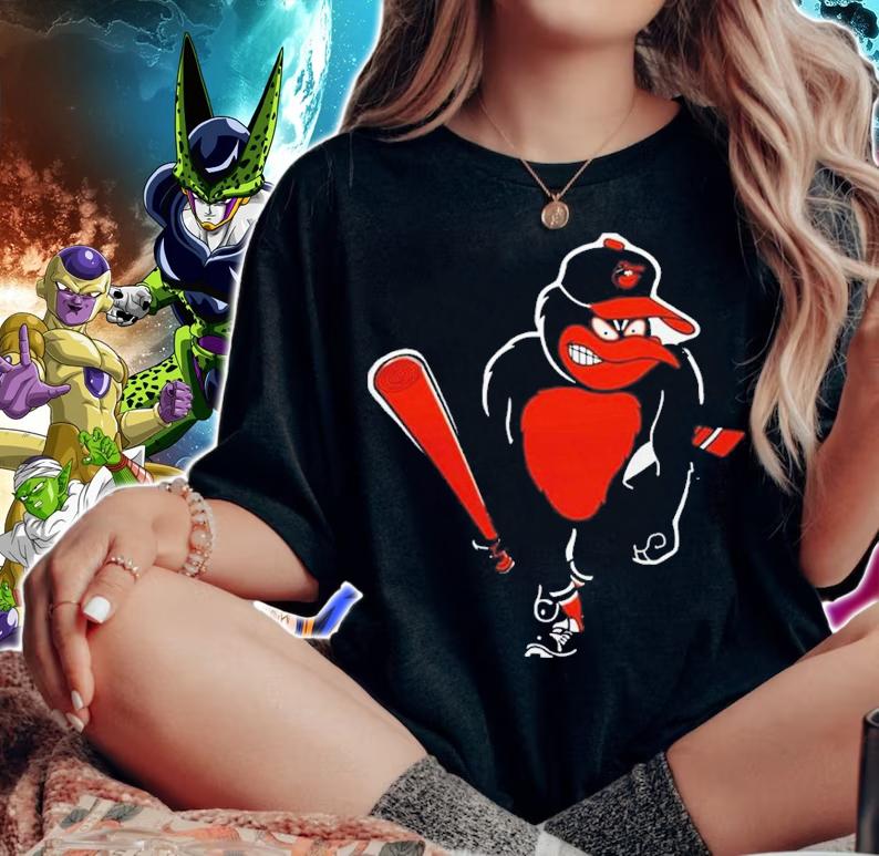 Orioles' Budding Bird Shirt t-shirt woman shirt