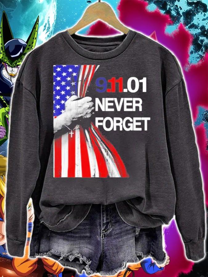 Patriot Day Never Forget 911 USA Shirt t-shirt sweatshirt