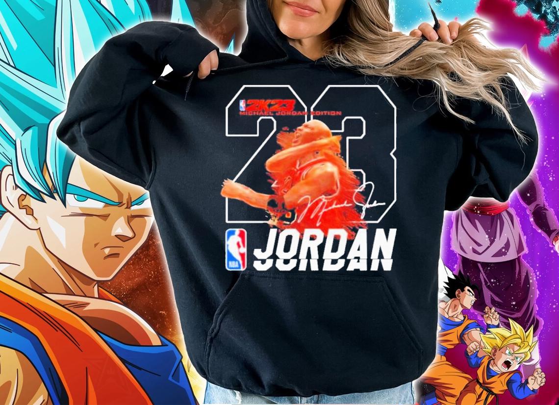 NBA 2K23 Michael Jordan Edition Basketball Signature Shirt t-shirt hoodie