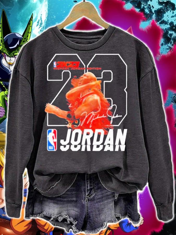 NBA 2K23 Michael Jordan Edition Basketball Signature Shirt t-shirt sweatshirt