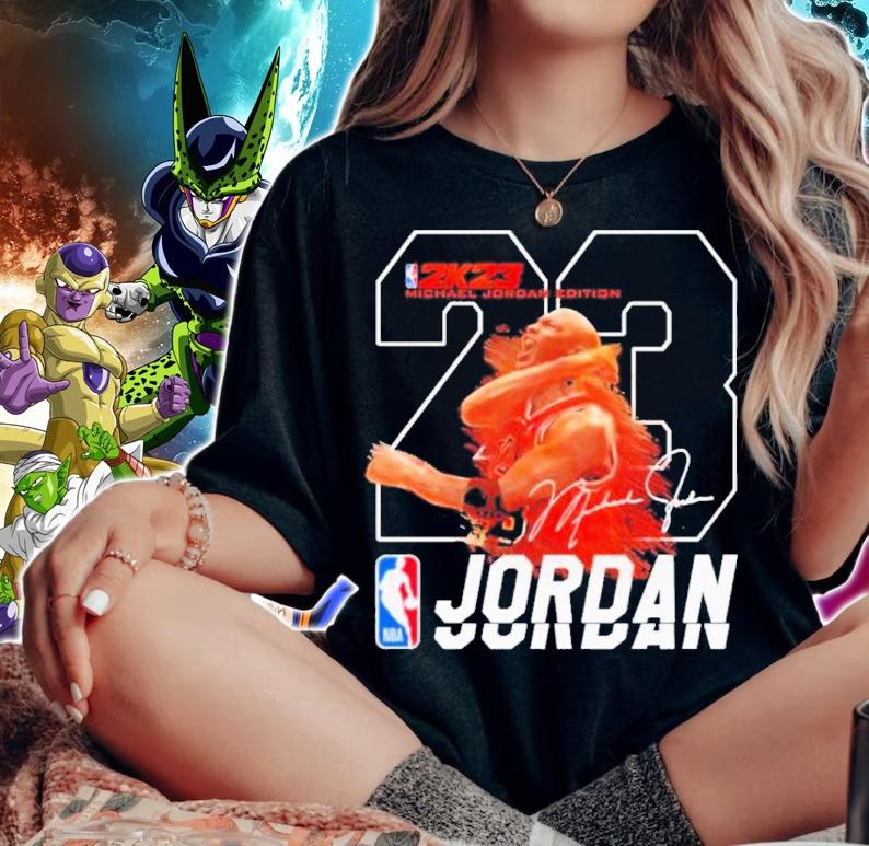 NBA 2K23 Michael Jordan Edition Basketball Signature Shirt t-shirt woman shirt