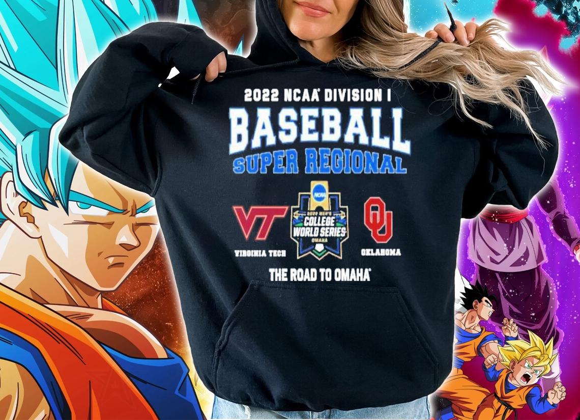 NCAA Division I Baseball Super Regional Oklahoma Vs Virginia Tech The Road To Omaha t-shirt hoodie