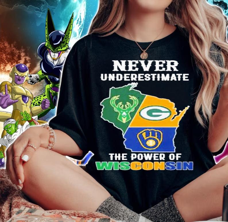 Never Underestimate The Power Of Wisconsin Team Sport 2022 Shirt t-shirt woman shirt