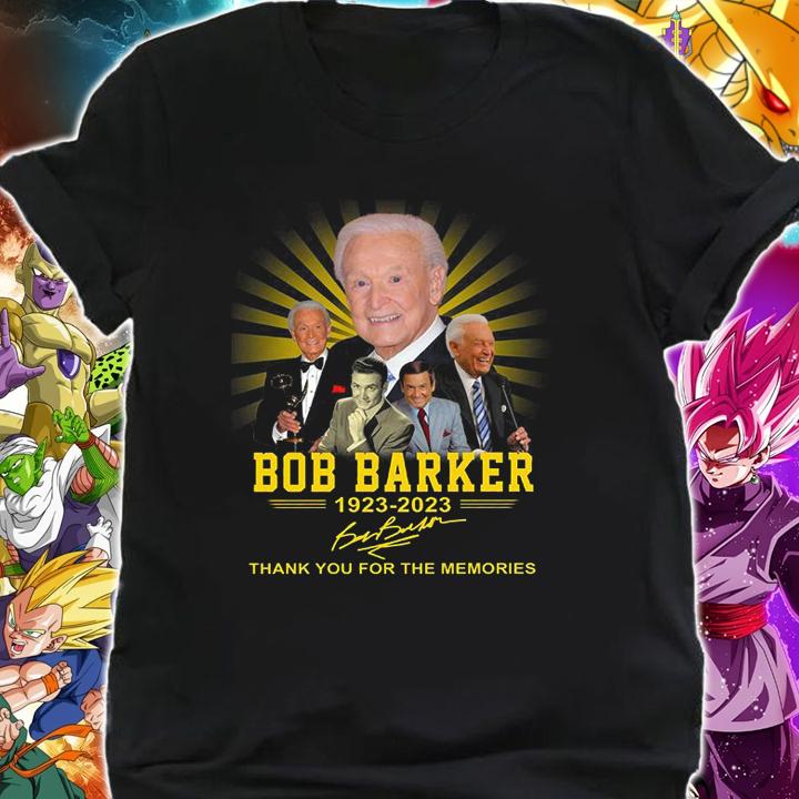 Bob Barker 1923-2023 Thank You For The Memories Signature t-shirt shirt