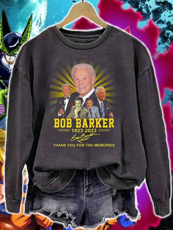 Bob Barker 1923-2023 Thank You For The Memories Signature t-shirt sweatshirt