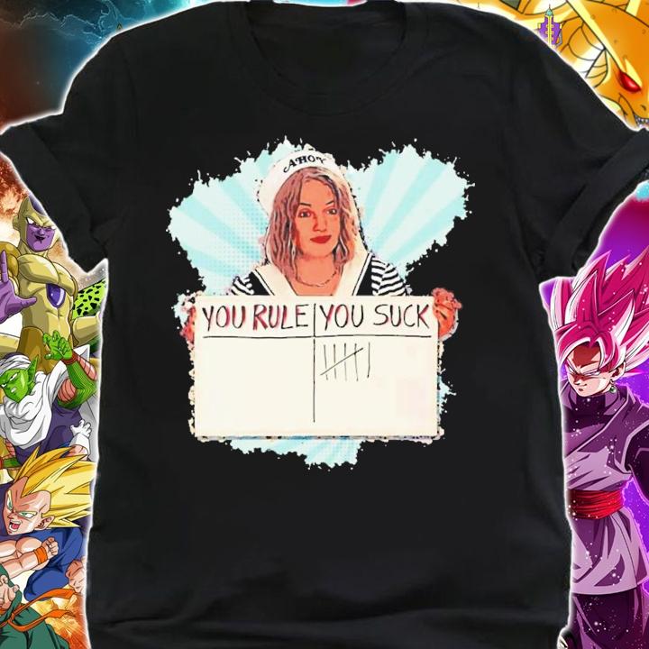 Robin And The Whiteboard Scoops Ahoy Stranger Things You Suck T-Shirt t-shirt shirt