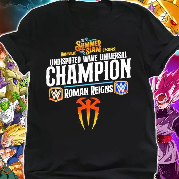 Roman Reigns SummerSlam 2022 Undisputed WWE Universal Champion shirt t-shirt shirt