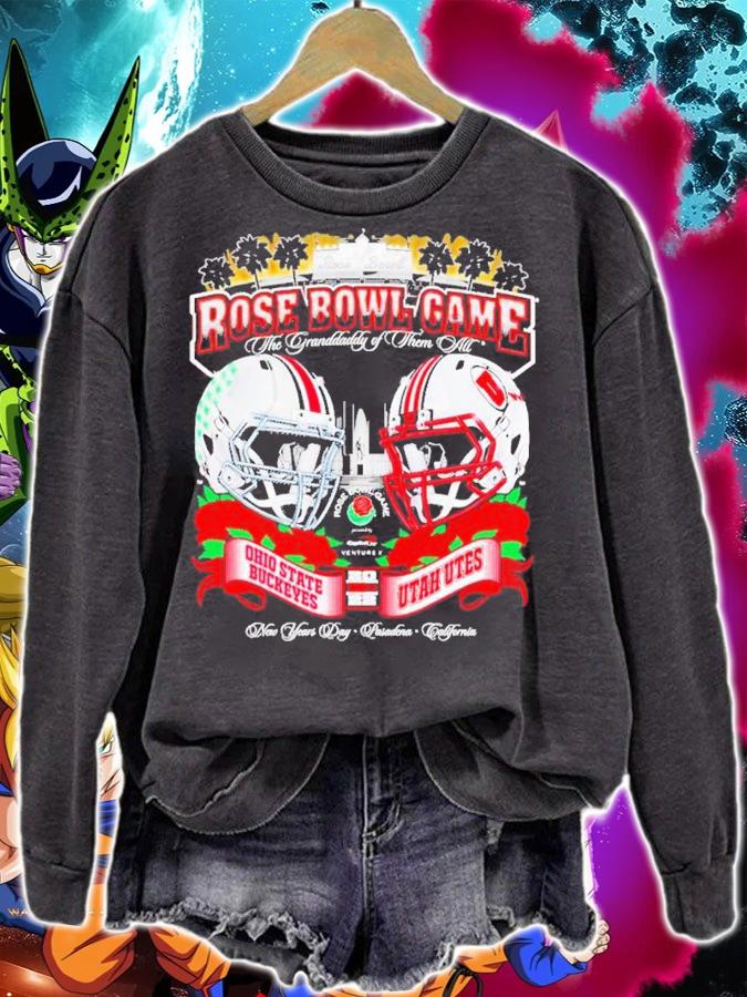 Rose Bowl Game The Granddaddy Of Them All 2022 Ohio State Buckeyes Vs Utah Utes Shirt t-shirt sweatshirt