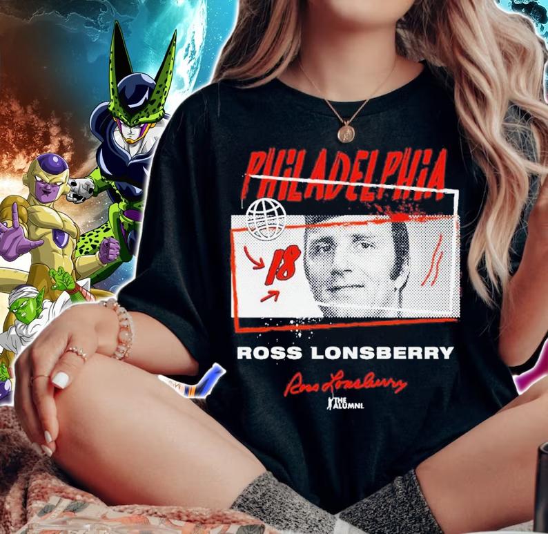 Ross Lonsberry Philadelphia Tones Hockey Signature Shirt t-shirt woman shirt