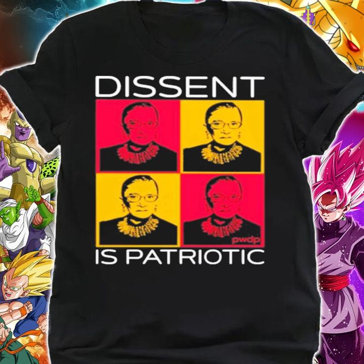Ruth Bader Ginsburg Dissent Is Patriotic Megan Ranney MD MPH Shirt t-shirt shirt