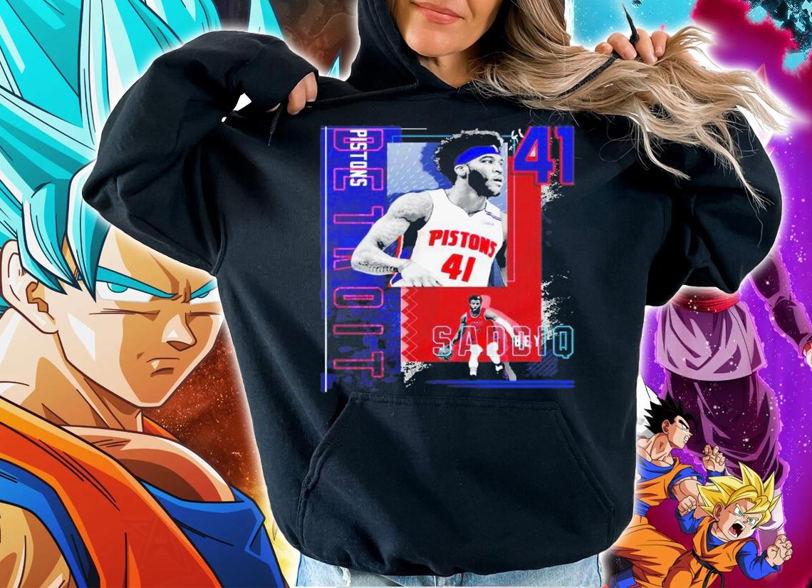 Saddiq Bey Basketball Paper Poster Pistons 2 Shirt t-shirt hoodie