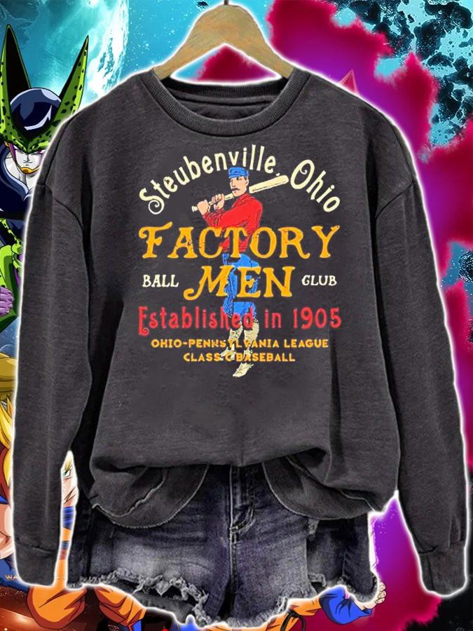 Steubenville Factory Men Ohio Vintage Defunct Baseball Teams shirt t-shirt sweatshirt