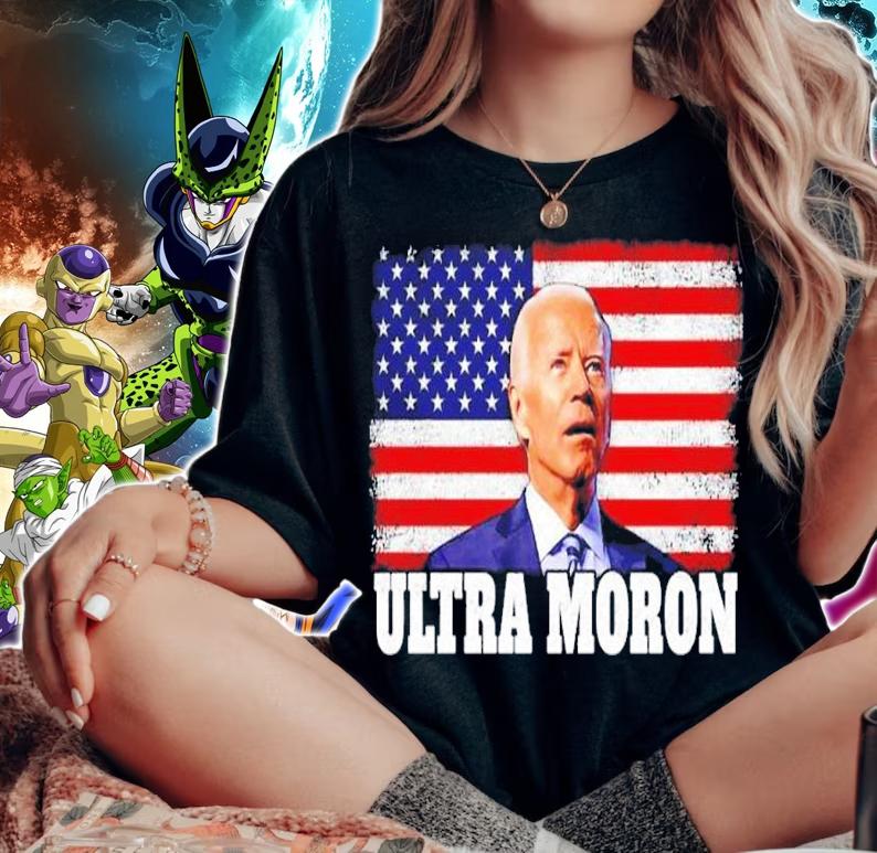 Ultra Moron American Flag shirt t-shirt woman shirt