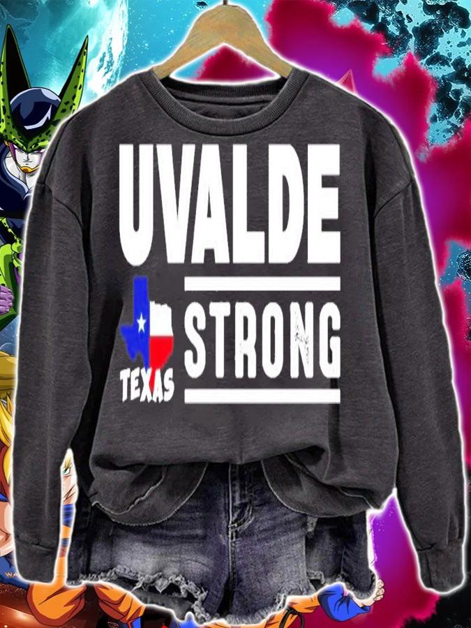 Uvalde Strong American Flag Uvalde shirt t-shirt sweatshirt
