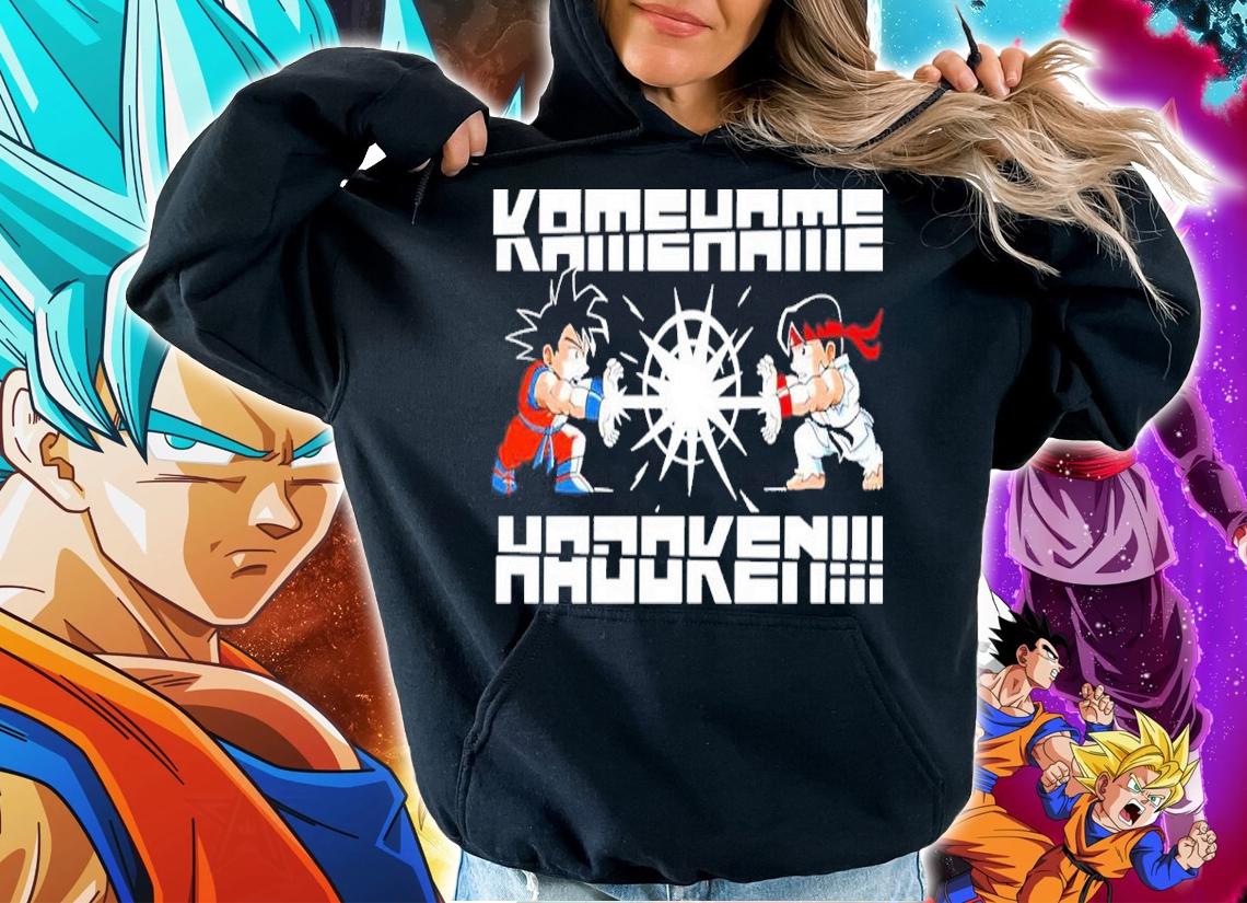 Street Fighter Kamehame Hadoken Shirt t-shirt hoodie