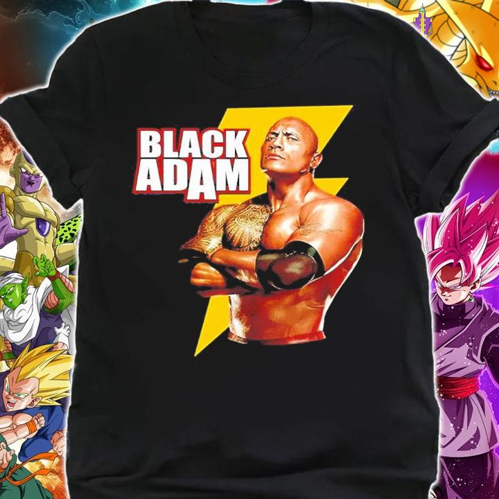 Super Stars Black Adam The Rock Shirt t-shirt shirt