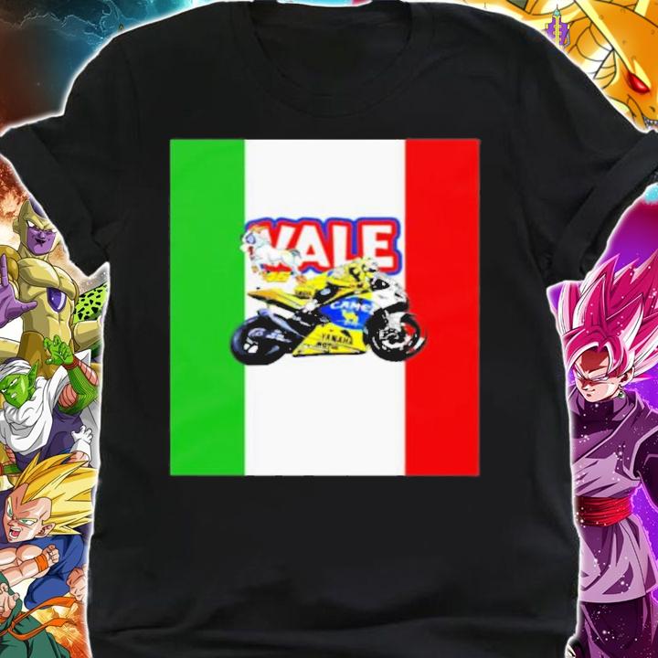 The Goat Design Graphic Valentino Rossi Motorbike Racing T-Shirt t-shirt shirt