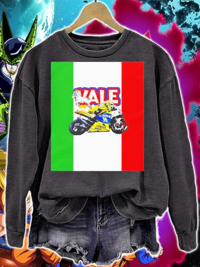 The Goat Design Graphic Valentino Rossi Motorbike Racing T-Shirt t-shirt sweatshirt