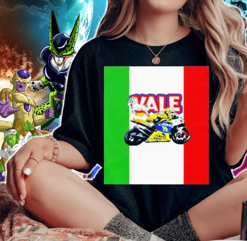 The Goat Design Graphic Valentino Rossi Motorbike Racing T-Shirt t-shirt woman shirt