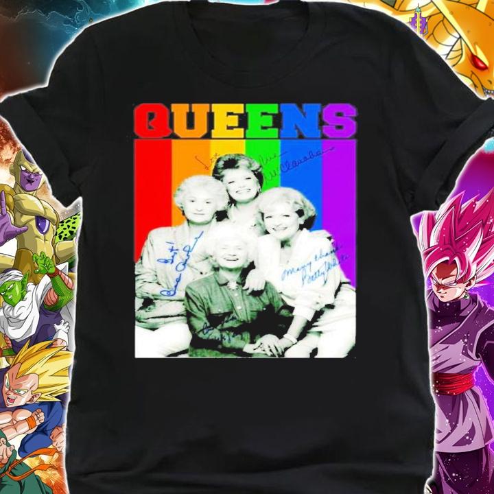 The Golden Girls Queens LGBT Signature T-Shirt t-shirt shirt