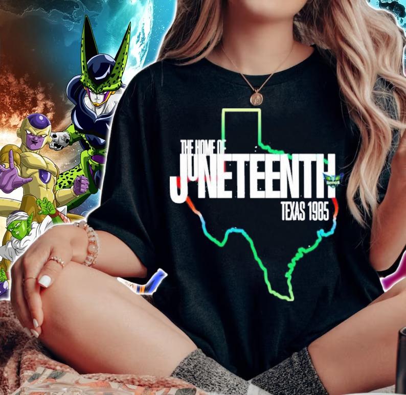 The Home Of Juneteenth Texas 1985 Dallas Wings Reuben Lael Shirt t-shirt woman shirt
