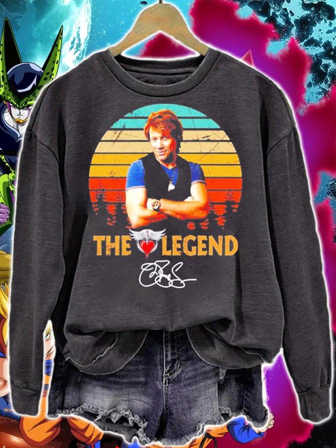 The Legend Wanted Dead Or Alive Bon Jovi Signature T-Shirt t-shirt sweatshirt