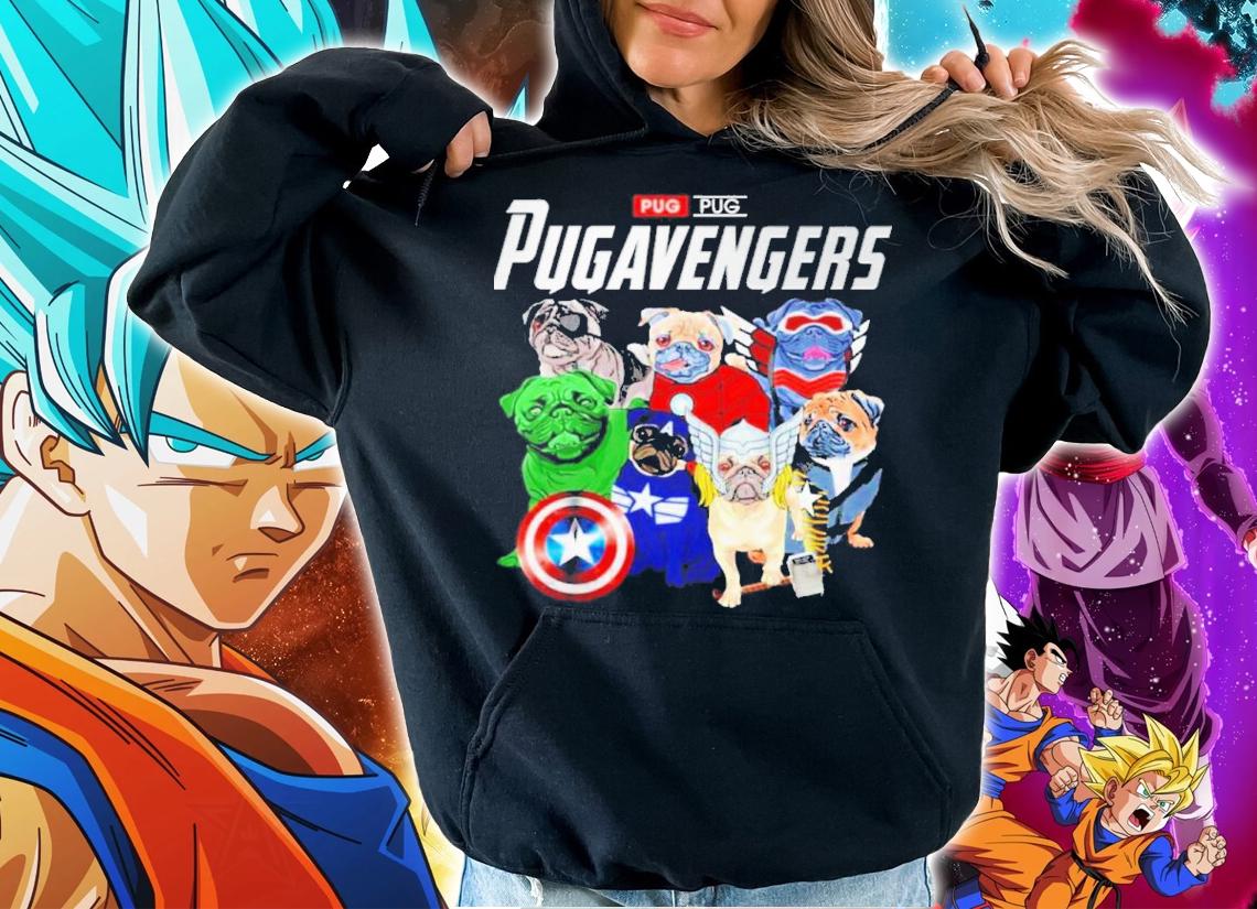 The Marvel Pug Dogs Avengers Pugavengers t-shirt hoodie