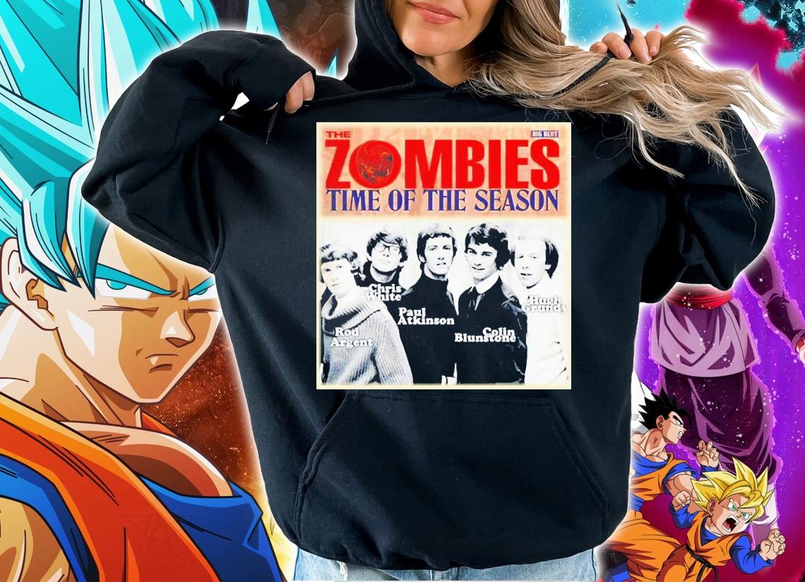 The Zombies Band Time Of The Season T-Shirt t-shirt hoodie