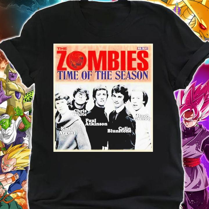 The Zombies Band Time Of The Season T-Shirt t-shirt shirt