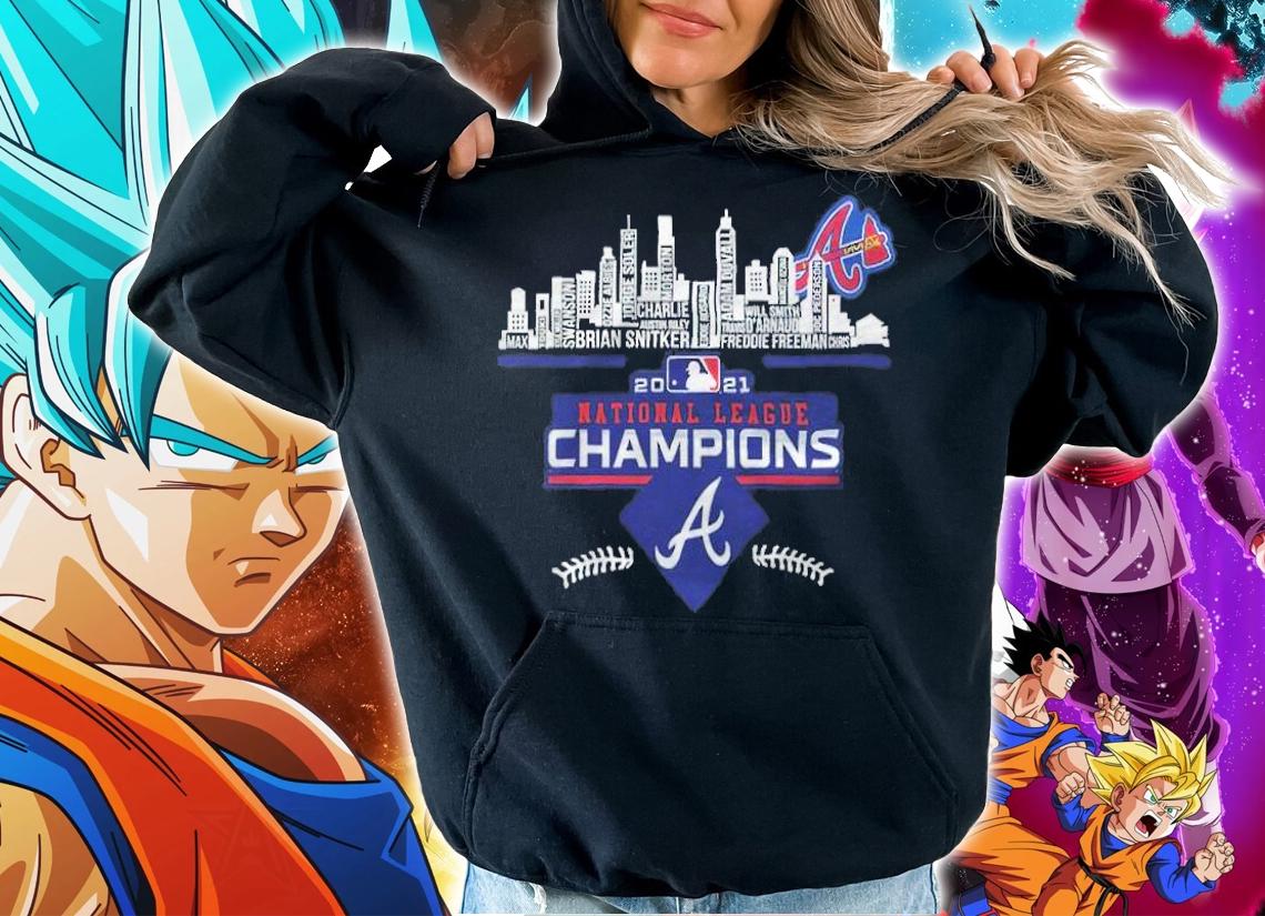 2021 National League champions Atlanta Braves city shirt t-shirt hoodie