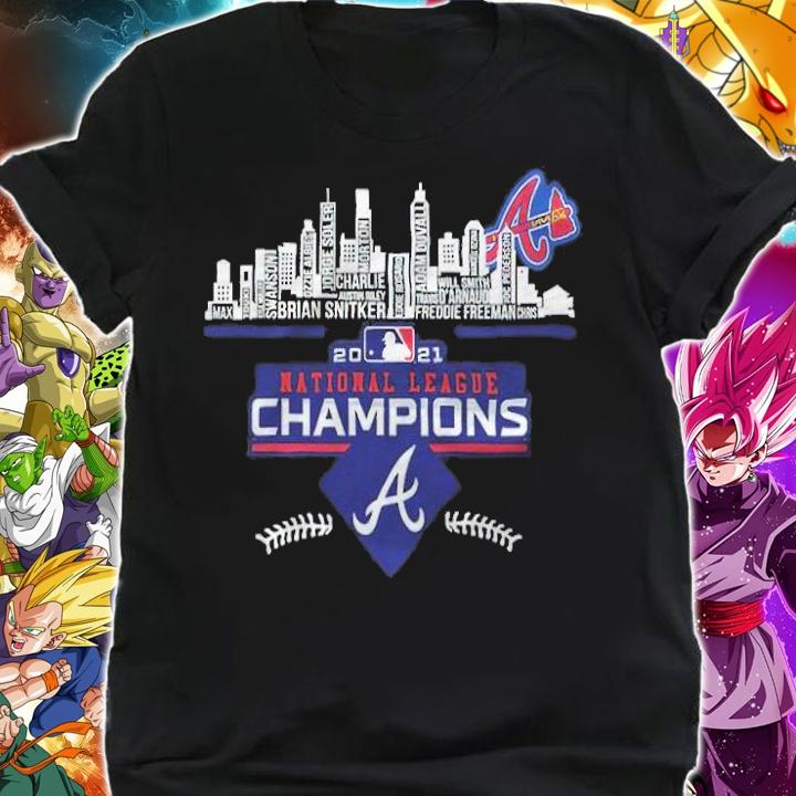 2021 National League champions Atlanta Braves city shirt t-shirt shirt