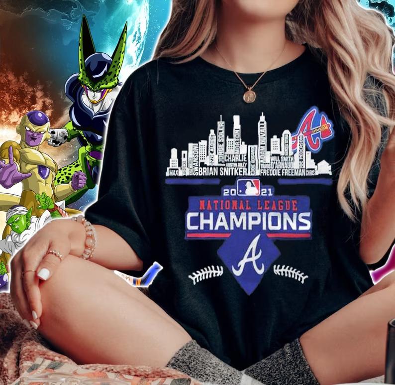 2021 National League champions Atlanta Braves city shirt t-shirt woman shirt