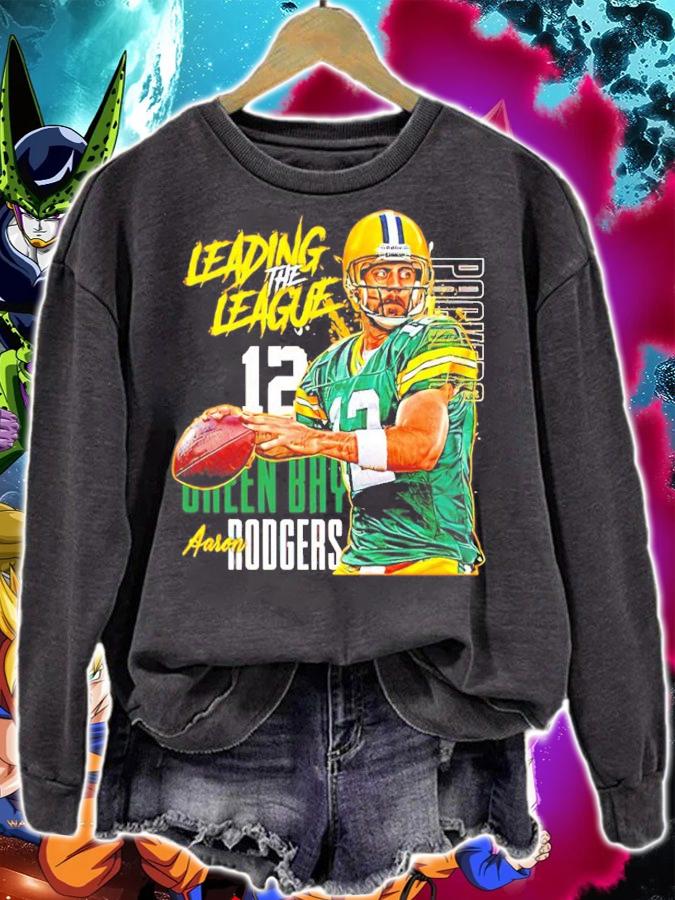 Aaron Rodgers No.12 Green Bay Fan Jersey Shirt t-shirt sweatshirt
