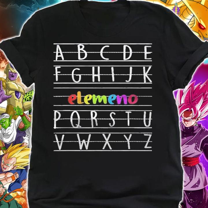 Abc Elemeno Alphabet Funny Preschool & Kindergarten Teacher shirt t-shirt shirt