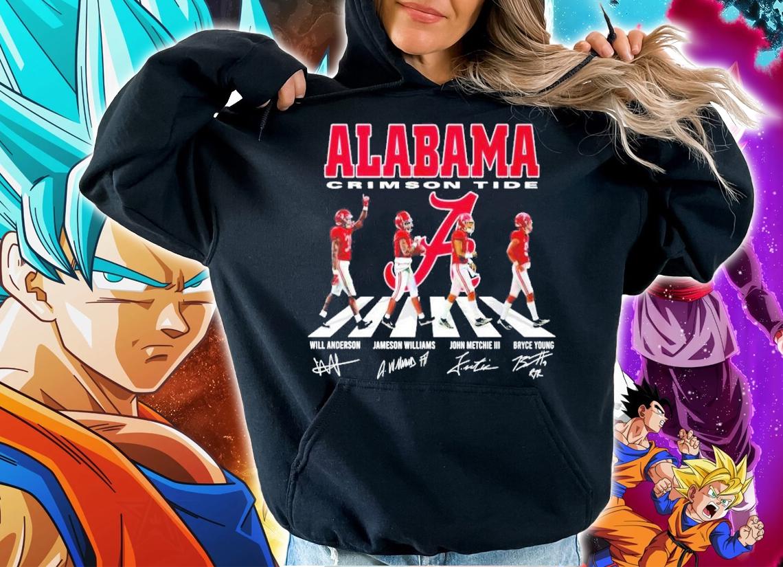 Alabama Crimson Tide Abbey Road Signatures Shirt t-shirt hoodie