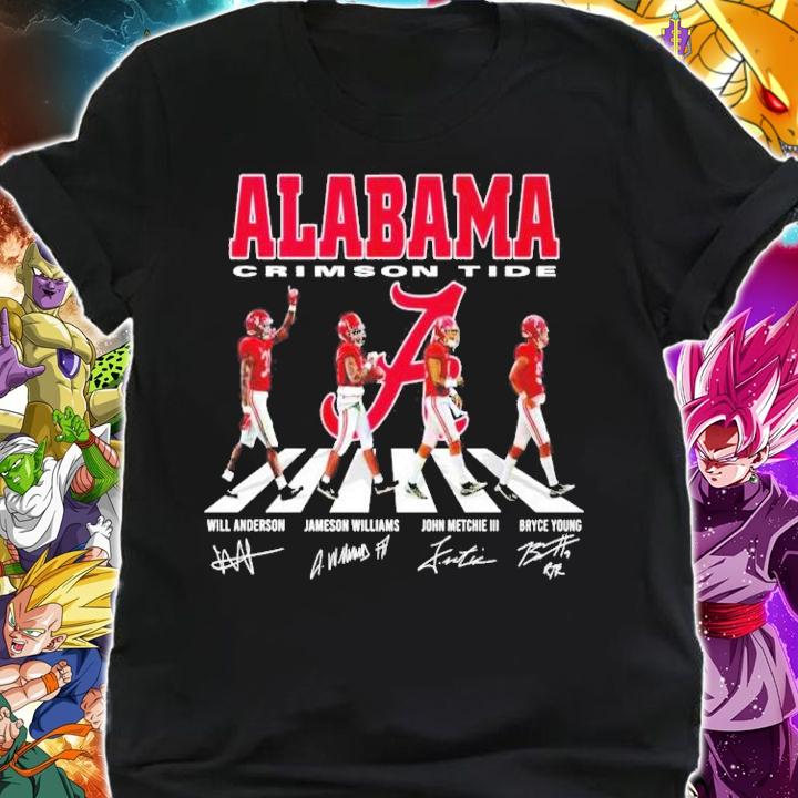 Alabama Crimson Tide Abbey Road Signatures Shirt t-shirt shirt