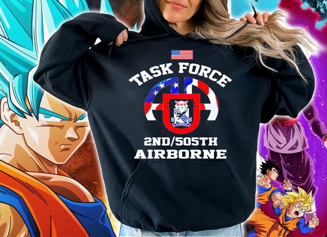 American Flag Task Force 2nd505th Airborne Shirt t-shirt hoodie