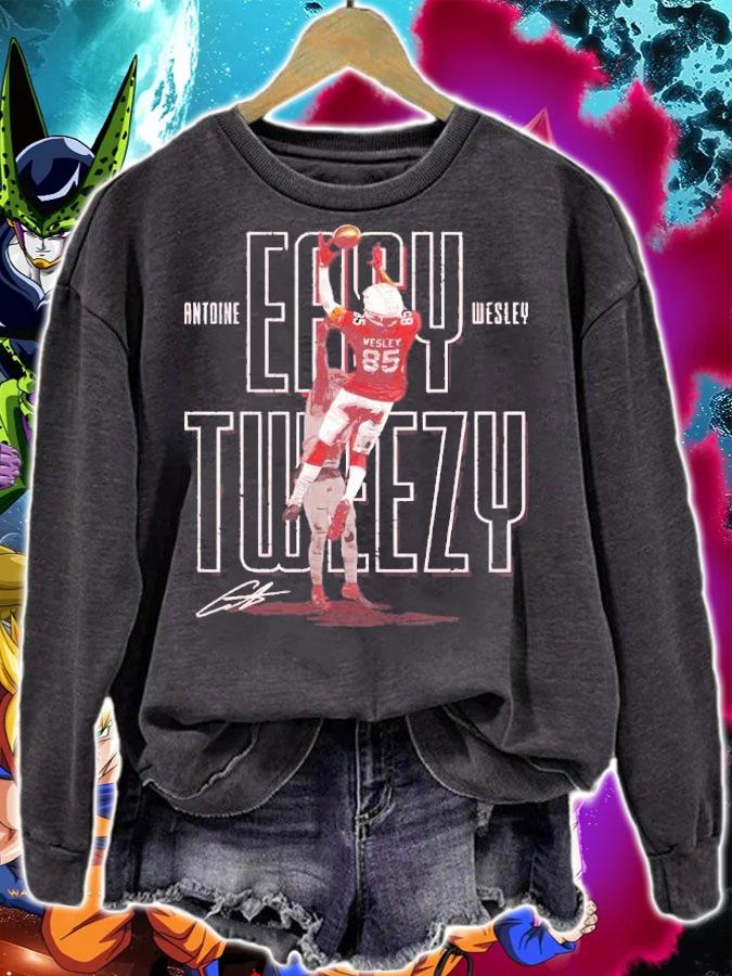 Antoine Wesley Arizona Easy Tweezy Football Shirt t-shirt sweatshirt