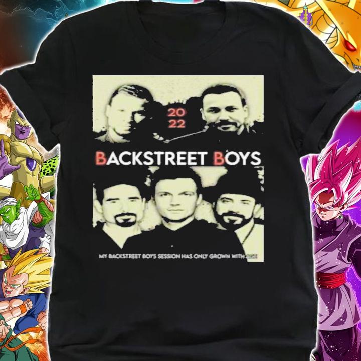 Backstreet Boys Session Has Only Grown With Age 2022 May Shirt t-shirt shirt