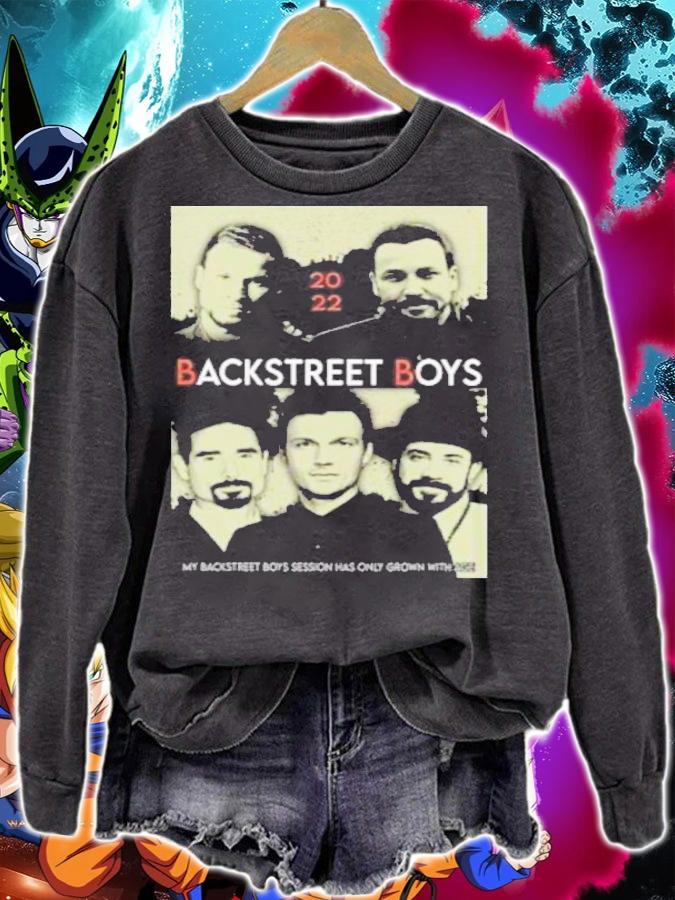 Backstreet Boys Session Has Only Grown With Age 2022 May Shirt t-shirt sweatshirt