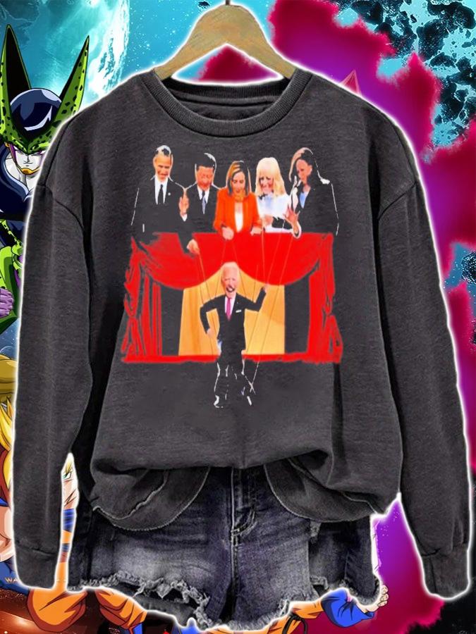 Barack Obama Xi Jinping Nancy Pelosi Kamala Harris Puppets Joe Biden Shirt t-shirt sweatshirt