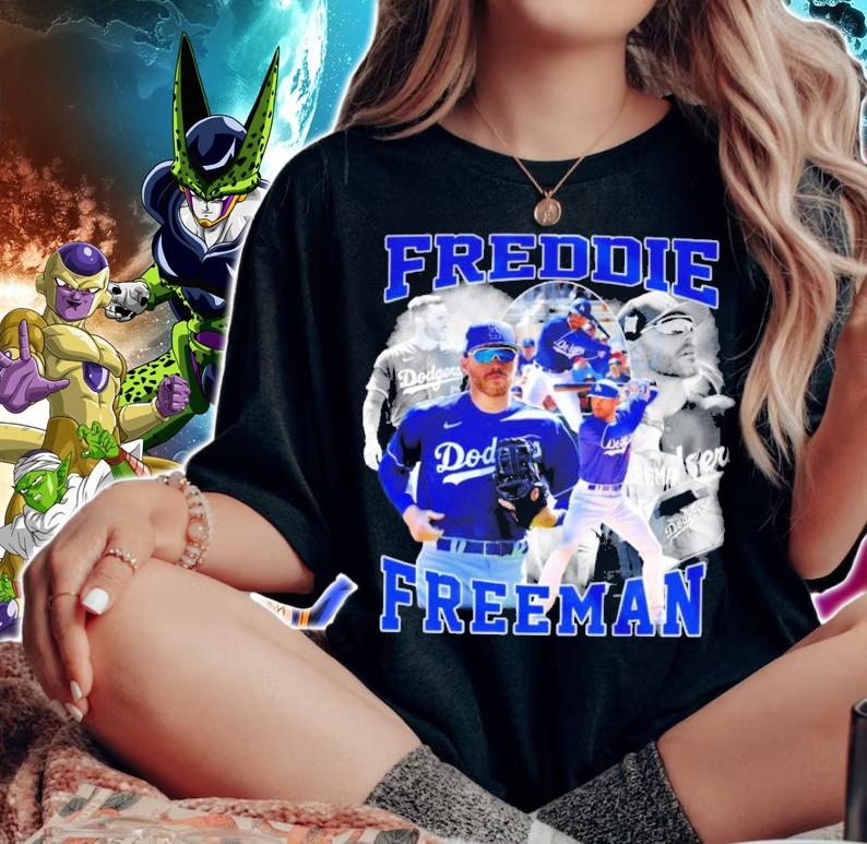 Best Freddie Freeman Los Angeles Dodgers Shirt t-shirt woman shirt