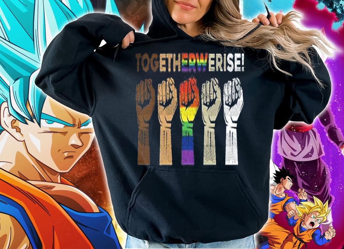 Black Lives Matter Together we rise t-shirt hoodie