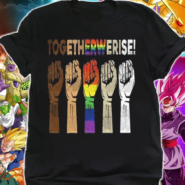 Black Lives Matter Together we rise t-shirt shirt