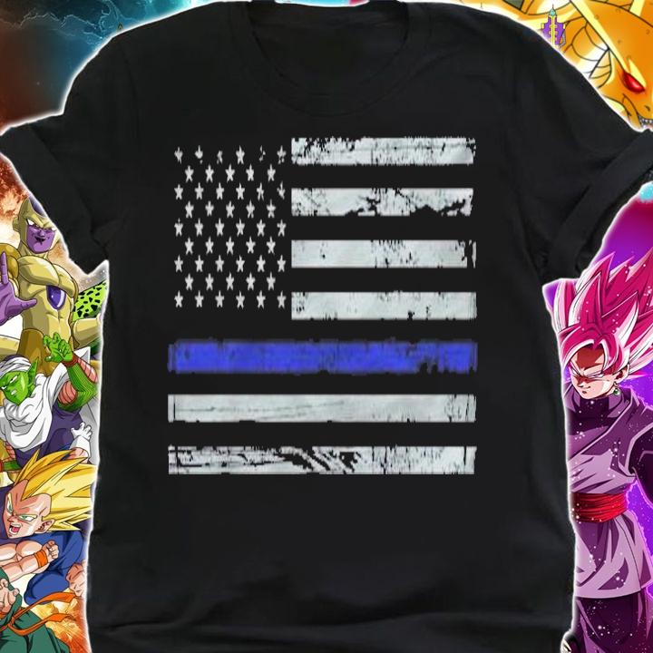Blue Lives Matter Thin Blue Lives Line Flag t-shirt shirt