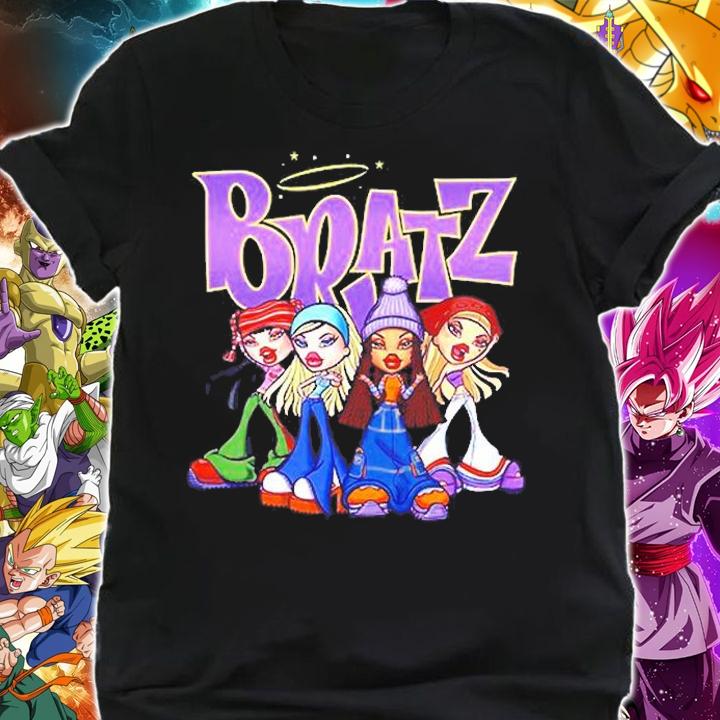 Bratz Original Four Group Shot Logo T-Shirt t-shirt shirt