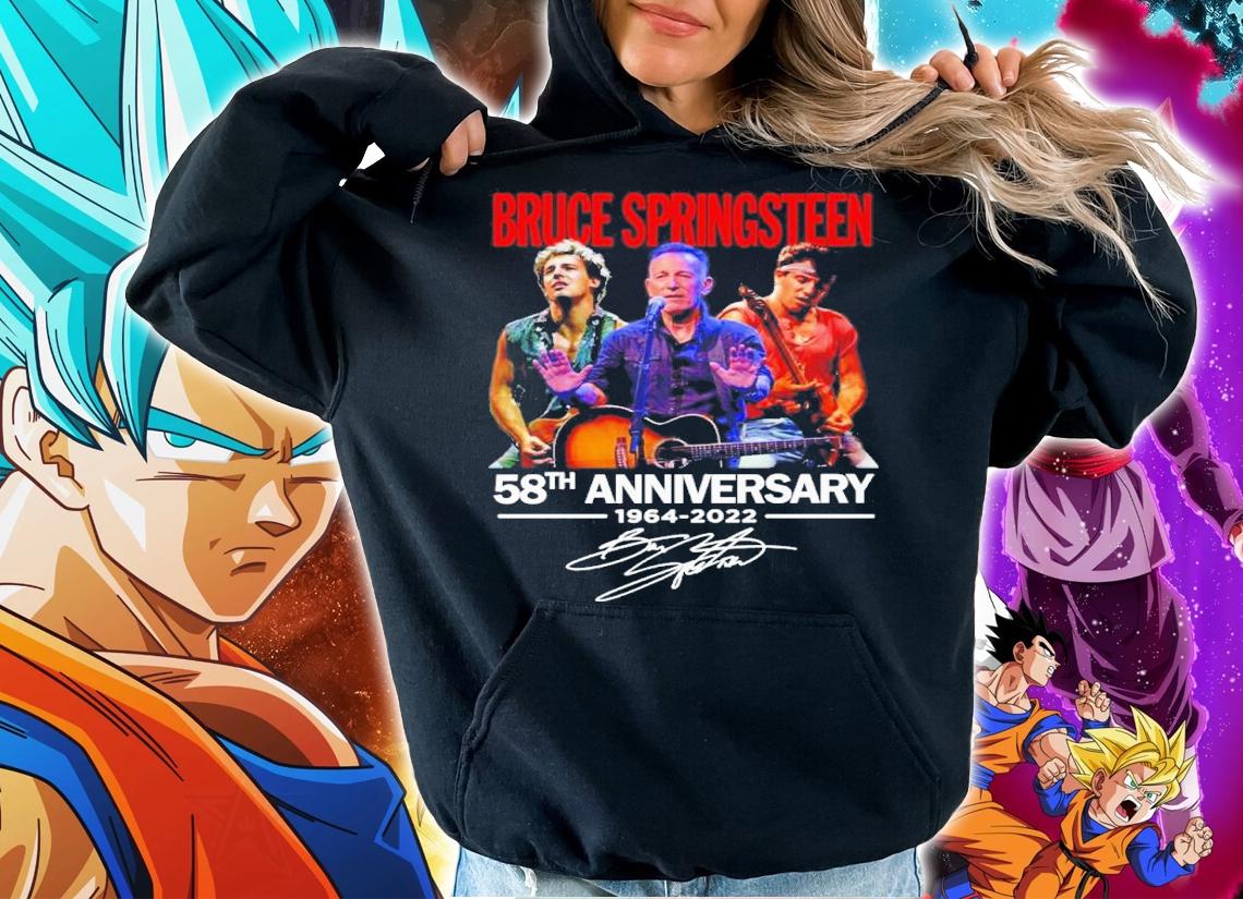 Bruce Springsteen 58th Anniversary Signatures Shirt t-shirt hoodie