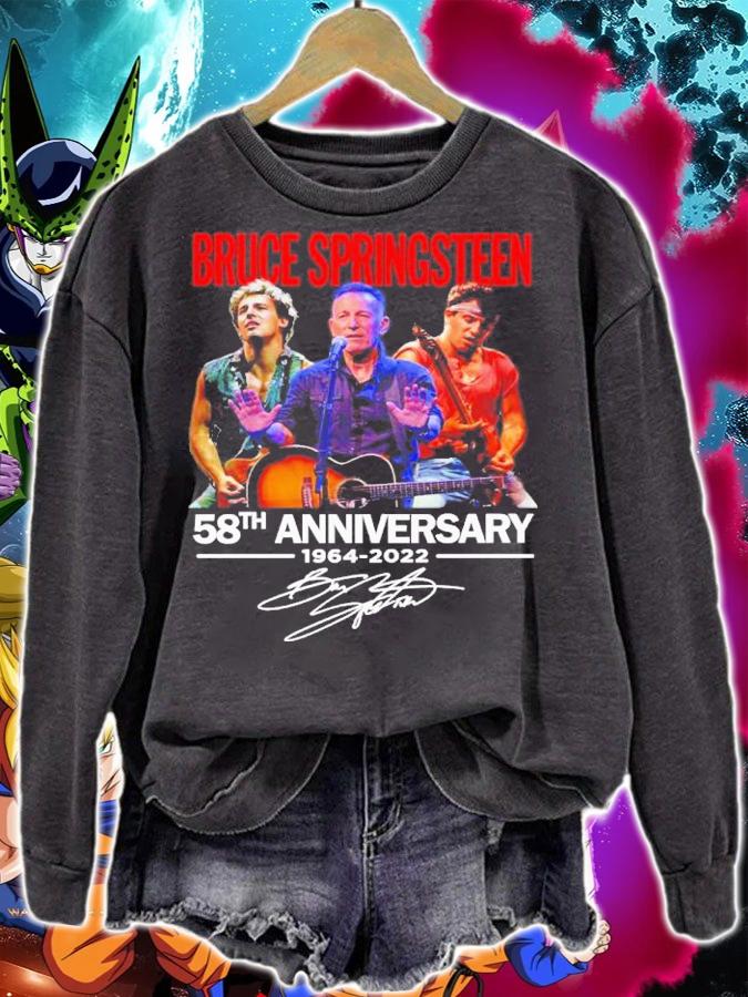 Bruce Springsteen 58th Anniversary Signatures Shirt t-shirt sweatshirt